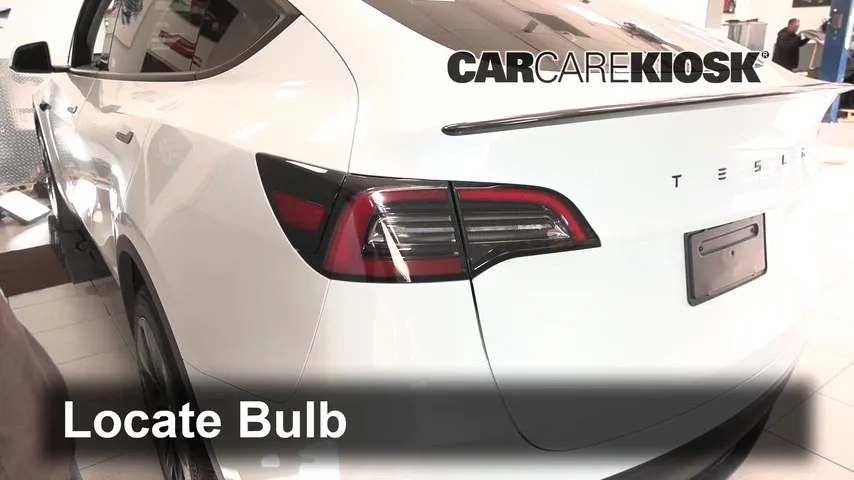 2024 Tesla Y Long Range Electric Luces Luz de reversa (reemplazar foco)
